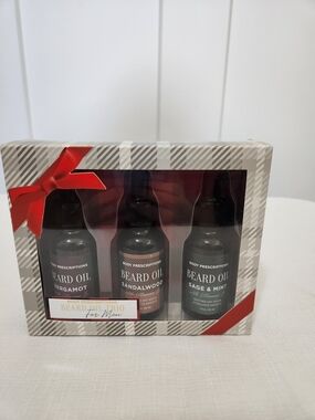 Body Prescriptions Beard Oil Trio.